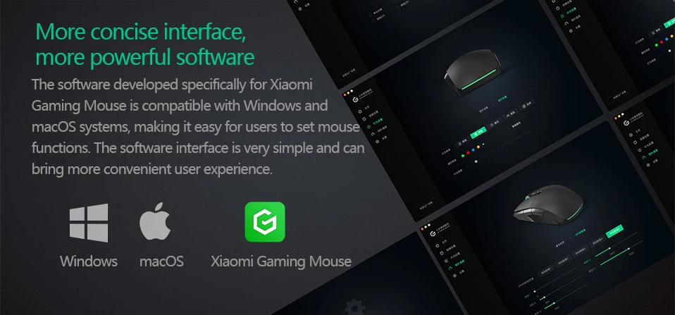 Original Xiaomi Gaming Mouse Wire Mice Gamer 32-bit ARM processor 2.4G USB Wired Dual Mode 7200DPI For Computer Notebook Gamer (15)