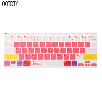 

Common Colorful Silicone Keyboard Skin Cover Sticker for 12" MacBook Laptop Notebook Computer Protector