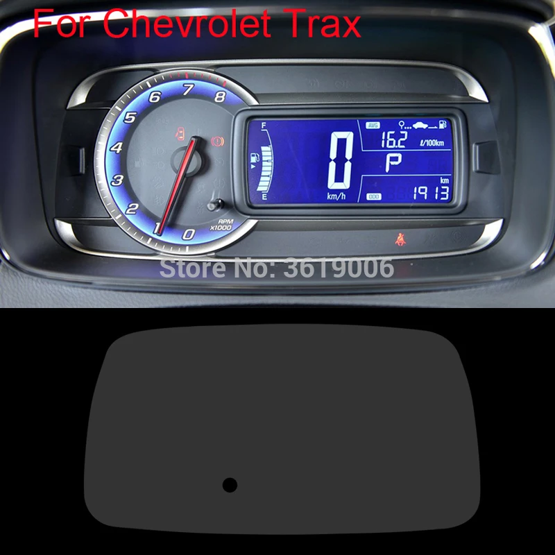 TOMMIA For Chevrolet TRAX 14-16 Screen Protector HD 4H Dashboard Protection Film Anti-scratches Car Sticker