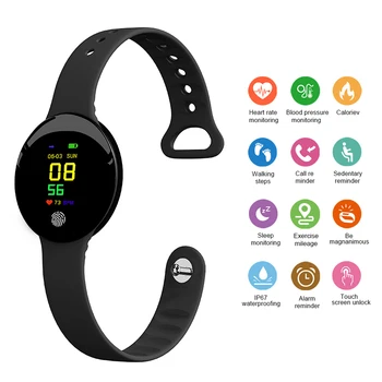 

B17 Color Screen Smart Band Blood Pressure Heart Rate Monitoring Smart Bracelet Waterproof Sports Pedometer Fitness Tracker Band