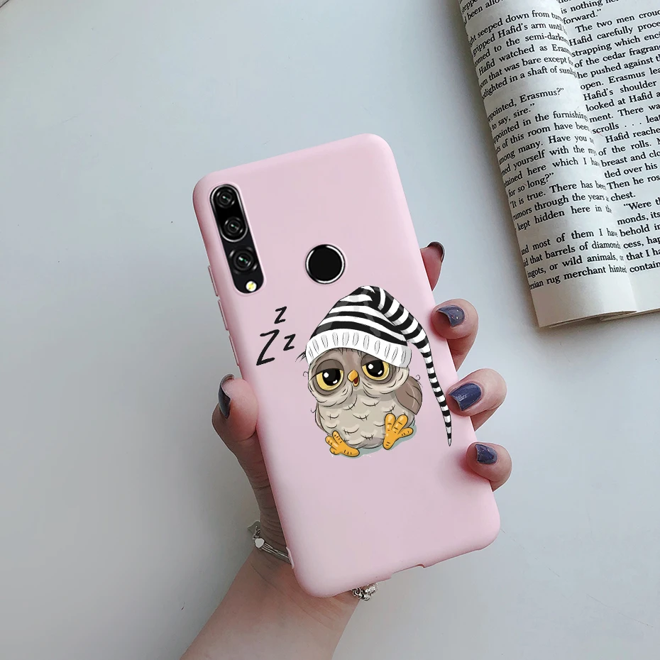 Charming Daisy Love Heart Painted Soft Back Cover - Cute Cartoon Design