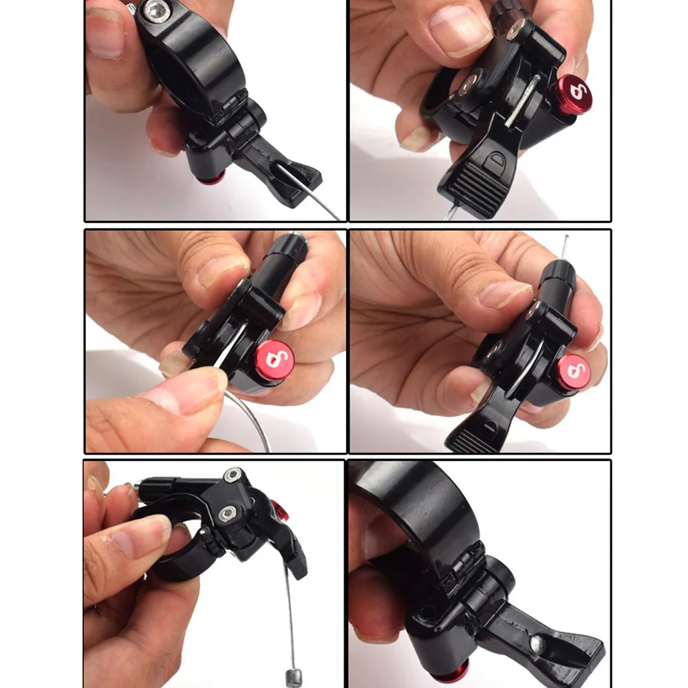 75x36mm MTB Bike Lockout Front Fork Remote Control Switch Lever Cycling Parts