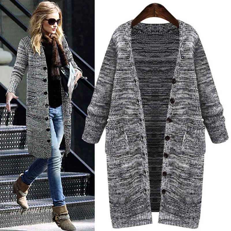 2019 new autumn winter women sweater coat Single Breasted wool shirts poncho cardigan shrug for tricot |