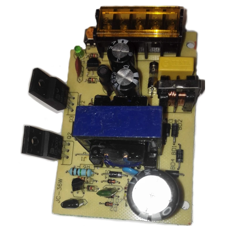 AC110V 220V к DC 5V 12V 24V импульсный источник питания светодиодный блок питания CCTV/Светодиодная лента AC к DC источник питания адаптер