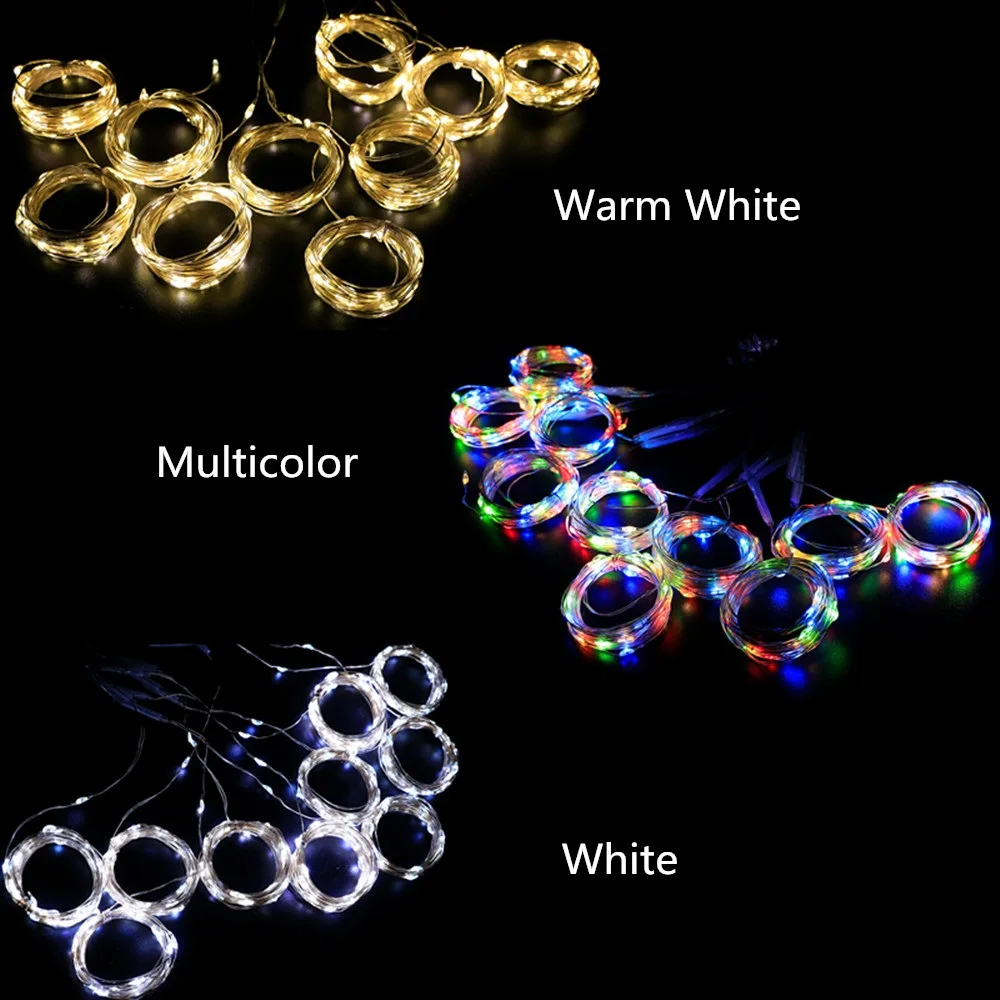 thumbnail image 4 of Guirnalda de luces LED de 3 m con control remoto por USB, decoración navideña de Año Nuevo para el hogar, dormitorio y ventana, 4 of 5