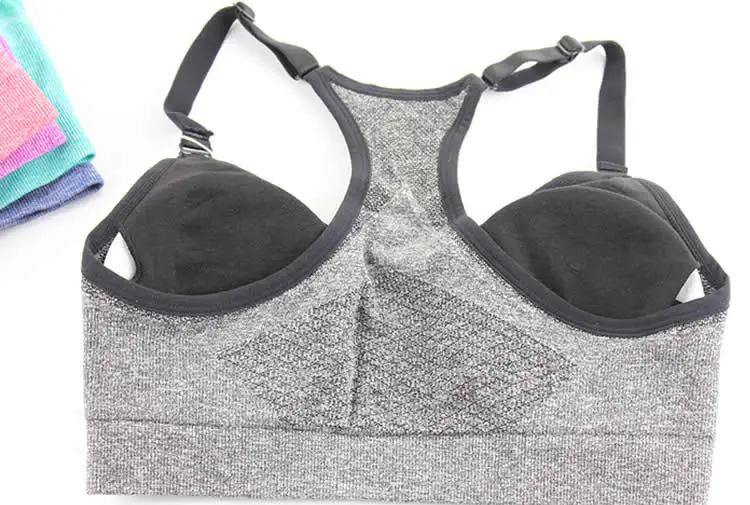 Fitness Sports Bra Activewear For Women Running Yoga Bra Push Up Sport Bra Top Athletic Vest Yoga Top Padded Brassiere Sport Top