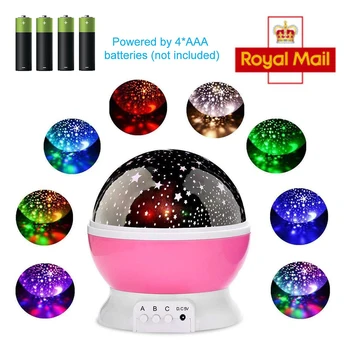 

Children's bedroom practical gift starry night light battery-powered night light lighting tool