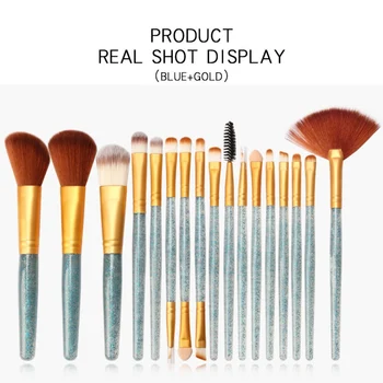 

2019 Makeup Brushes Set Eye Shadow Foundation Powder Eyeliner Eyelash Lip Make Up Brush Cosmetic Make up Brush Tool 18Pcs