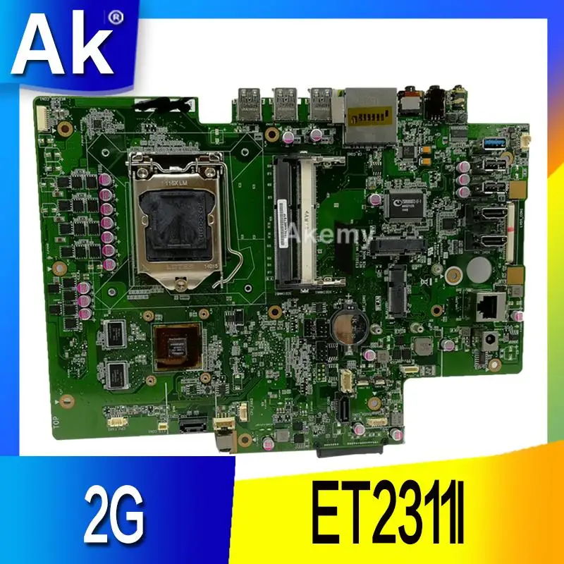AK все в одном ET2311I MAIN_BD материнская плата V2GB для ASUS ET2311 100% тест Ok плата|Материнские