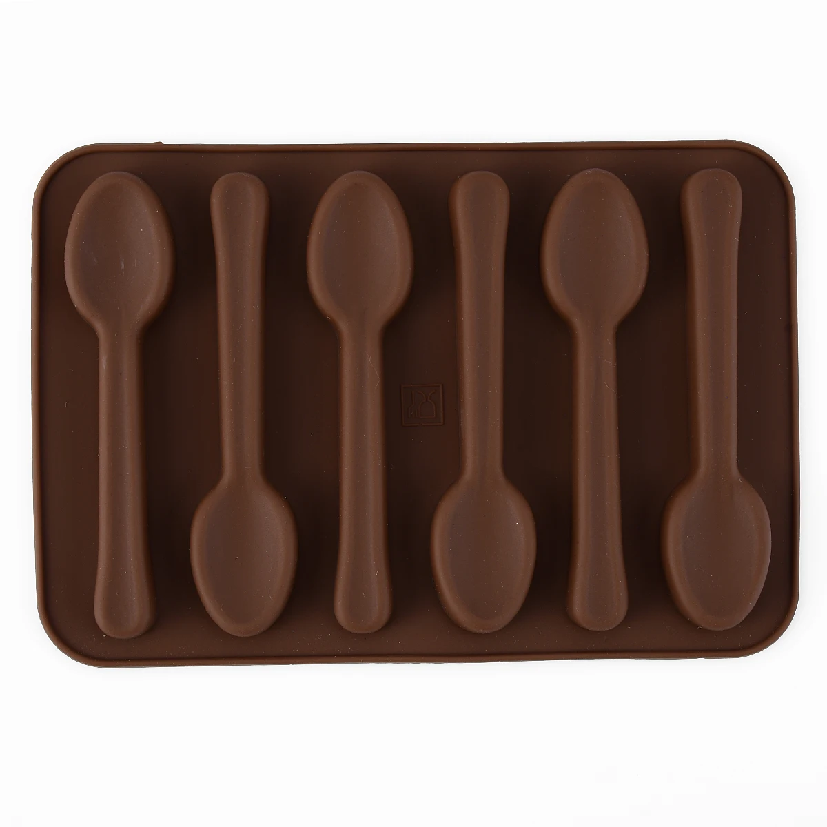 

14.3*9.8CM Cake Mold DIY Chocolate Six Spoons Mould Silicone Kitchen Baking Cake Decorating Tool Topper Candy Mold Accessories