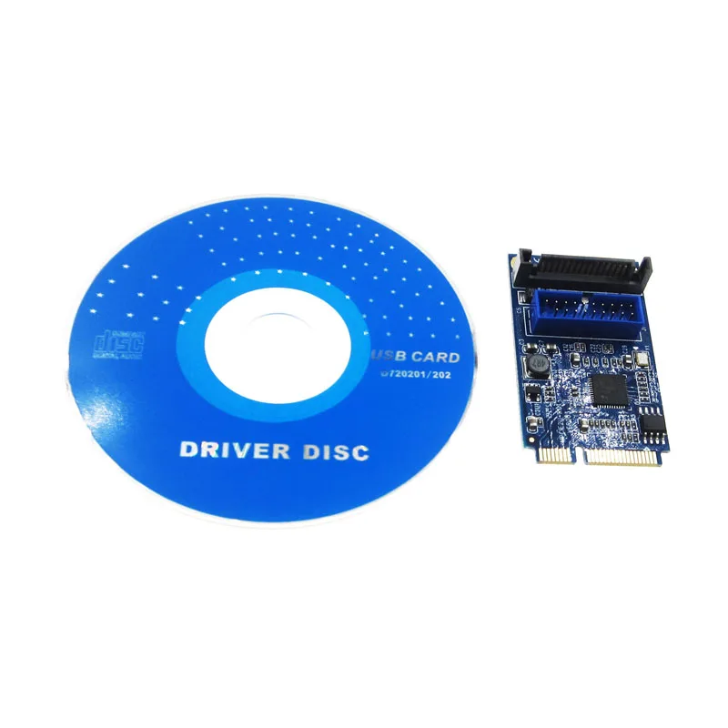 Мини 4 порта PCI-E слот для карты экспресс расширения к USB 2,0 USB 3,0 адаптер карты
