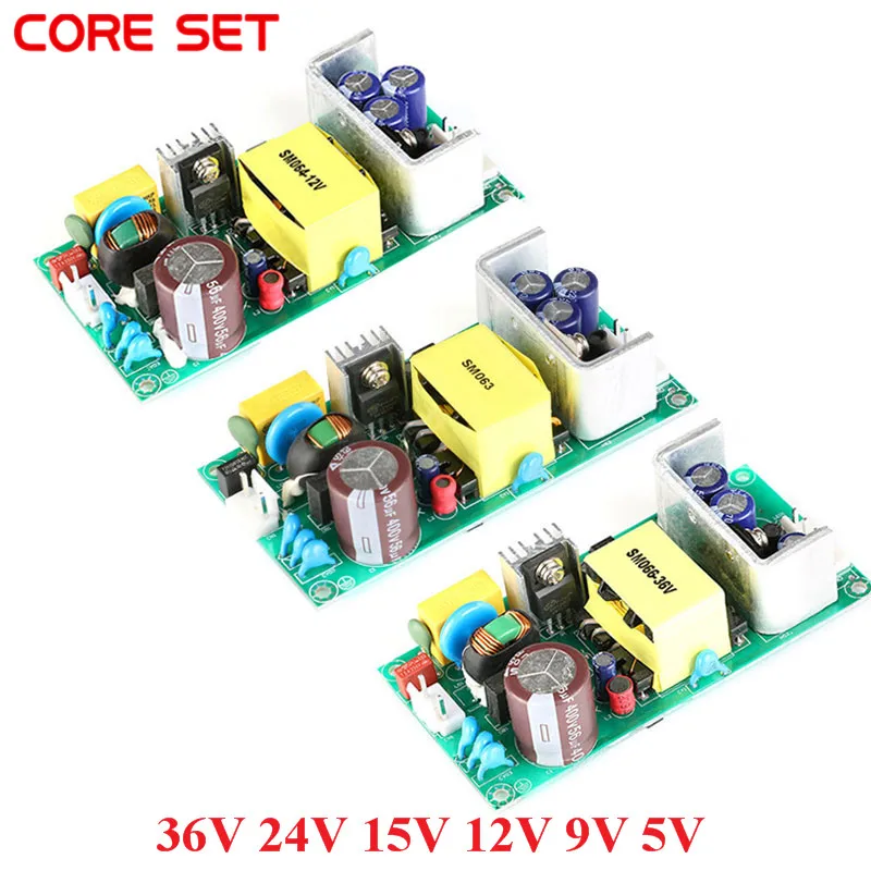 

AC to DC 40W Switching Power Supply Module AC 220V to 5V 9V 12V 15V 24V 36 AC-DC Buck Converter Module