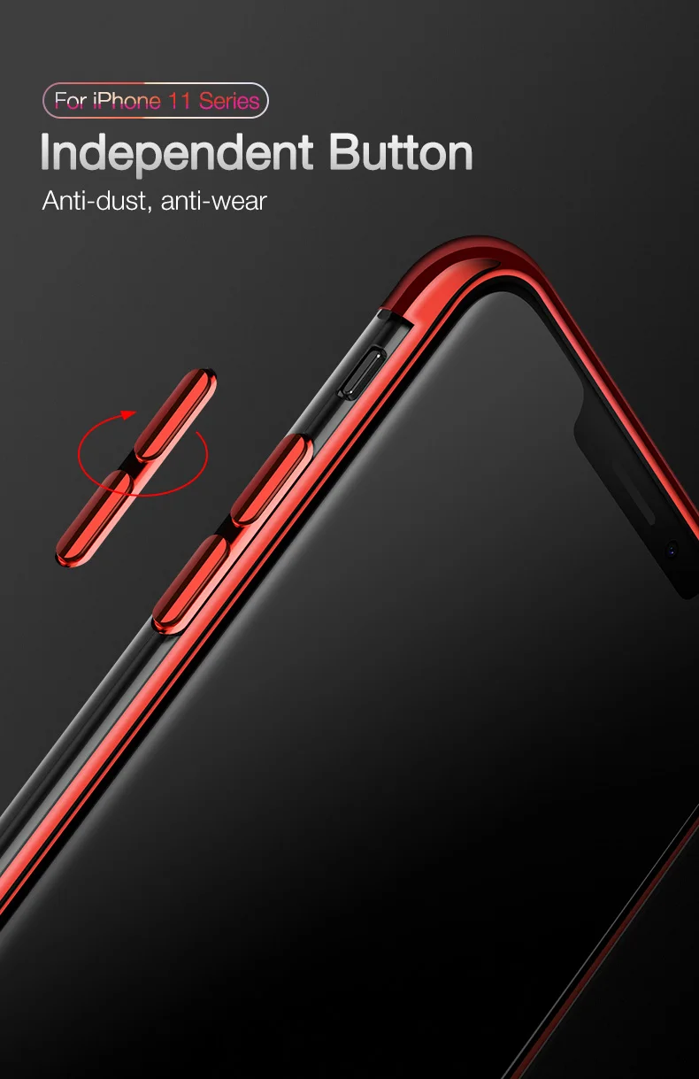 plating TPU phone case for iPhone 11 pro max (8)
