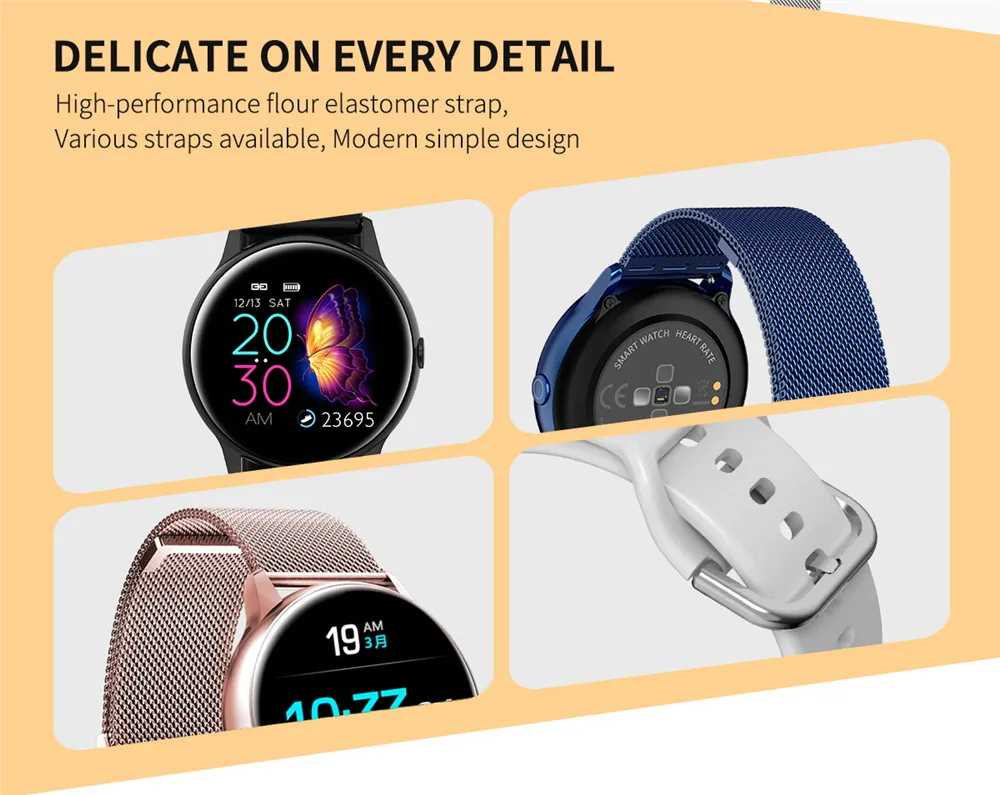 DT88 VS KSR905 Smart Watch IP68 Waterproof Watches，24 hour Heart Rate Detection， Bluetooth for android / ios Sports Smartwatch