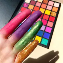 48 Colors Glitter Beautiful Eyeshadow Palette Matte Natural High Pigmented Green Makeup Colorful Make Up Pallets Kit
