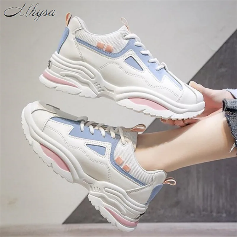 

Mhysa 2020 Spring Women Shoes New Chunky Sneakers For Women Vulcanize Shoes Casual Fashion Platform Sneakers zapatillas mujer