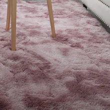Супер мягкий ковер градиентного цвета длинноволокнистый хлопковый напольный коврик для спальни художественный ковер с узорами пыльно-розовый коврик в прихожую украшение дома