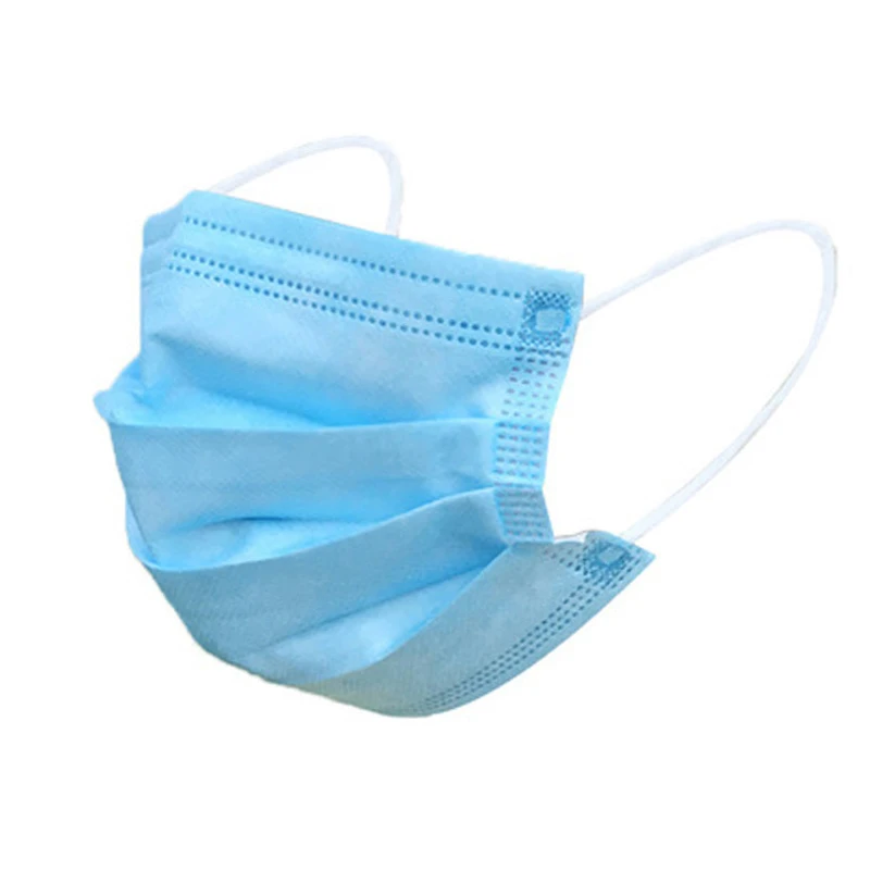 

50pcs/lot Disposable Earloop Face Mouth Masks 3 Layers Disposable Protective Mouth Mask Anti Dust Windproof Non-woven Face Masks