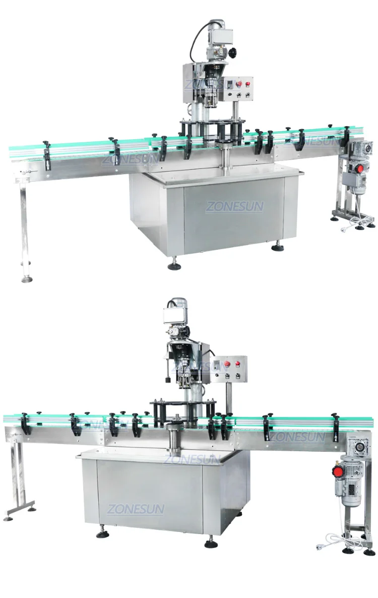 ZONESUN ZS-XG440C Автоматическая машина для обжима и укупорки винных бутылок Ropp с металлическим замком и алюминиевой крышкой Поставка 