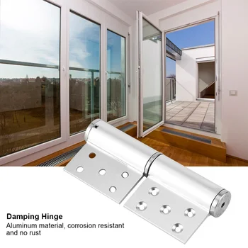

Aluminum Door Hinge Concealed Door Hinge Hardware Fittings Automatic Closing Damping Door Closer Silent Hinge