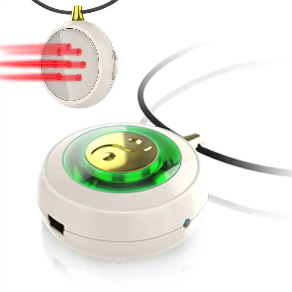 LASTEK Heart Protect Pendant Necklace Prevent Cerebral Thrombosis Coronary Disease Angina Semiconductor Laser Therapy Device