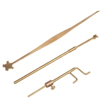 Violin Luthier Tools Sound Post Gauge Measurer Retriever Clip Set Violin Parts& Accessories