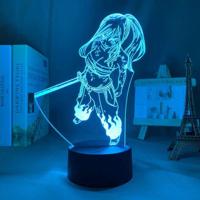 16 COLOR WITH REMOTE FAIRY TAIL 3D LED LAMP