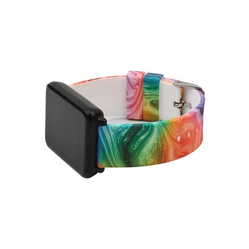 

18/20/22mm Silicone Watchband 18mm Strap for Xiaomi/ Huawei 5/honour 1/Fit Watch Wristband for Withings Steel HR 36mm Rainbow