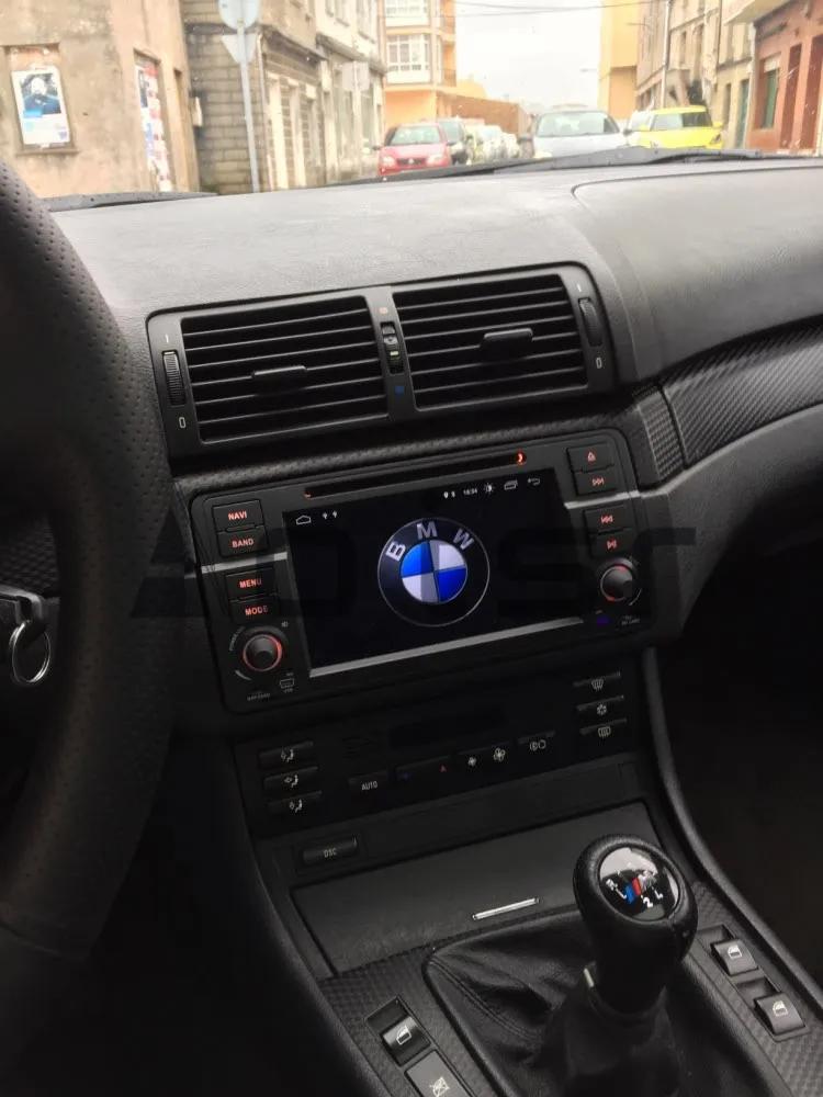 Perfect AutoRadio Android 9.0 Car DVD Player For BMW E46 M3 318/320/325/330/335 Rover 75 1998-2006 GPS Navigation BT multimedia player 5