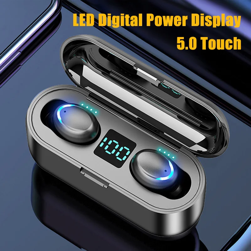 Bluetooth 5 0 Earphone Wireless Headphones Earphones TWS Headset Blutooth Earbuds Handsfree Ear Buds Bloototh Earbud Ear Phones