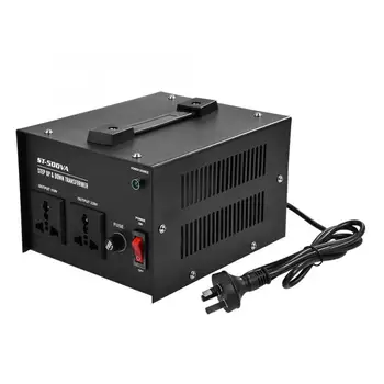 

current transformer US Plug 500W 220V to 110V Step Up & Down Voltage Converter Transformer inverter transformer