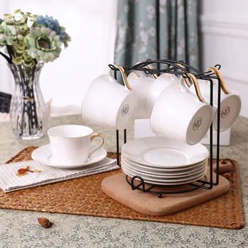 

Tea Cup Display Stand Anti-rust Cups Holder Stainless Steel Drying Rack For Cup Dishes Household Living Room Kitchen Accessories