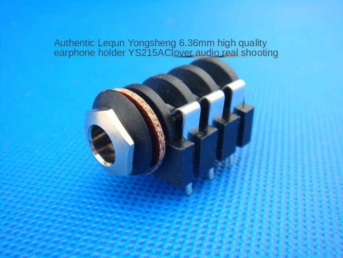 

Sound original 6.35mm headphone socket plug three core stereo mother socket