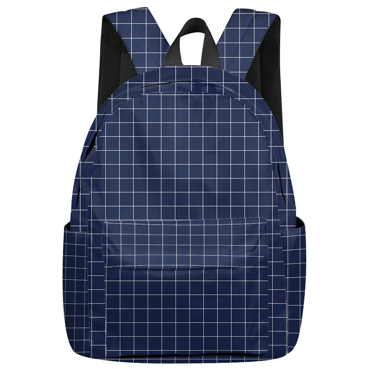 

Geometric Mesh Pattern Night Light Reflective Soft And Comfortable St. Valentine's Day Fashion Backpacks Scratch-Resistant