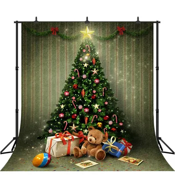 

Christmas Tree Photography Background Custom Photographic Backdrop Photo Studio