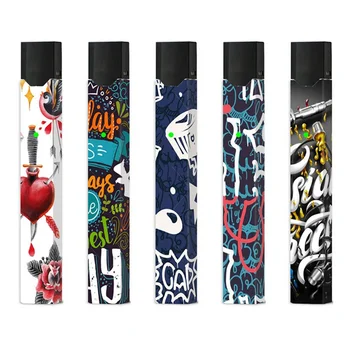 

5 Patterns Wrap Decal E-Cigarette Vape Pen Sticker For JUUL