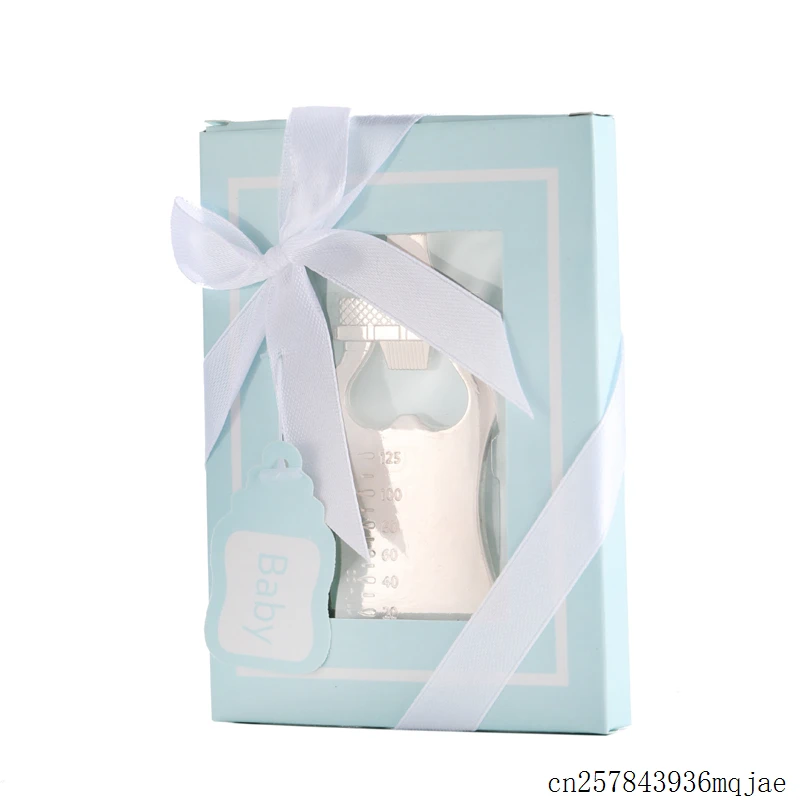 50 Pcs Milk Bottle Openers with Gift Box Nursing Milk Baby Bottle Openers Party Favors Gift Birthfay Party Gifts for Kids