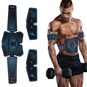 

EMS Abs Fitness Equipment Training Gear Muscles Abdominal Muscle Stimulator Trainer Electrostimulator Toner Exercise At Home Gym