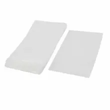 100 шт " x 7,5" Ziplock мешок 2Mil прозрачный полиэтиленовый прямоугольник Reclosable застежка-молния уплотнение