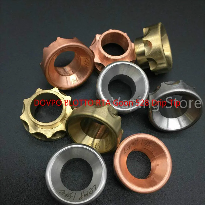 Капельный наконечник из нержавеющей стали KAEES Salomon 3 RTA/DOVPO BLOTTO RTA/Goon 25 мм RDA 810 Goon 528