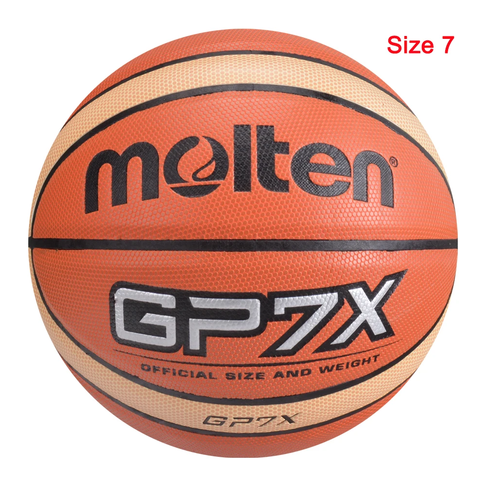 Для мужчин баскетбольный мяч Официальный Размеры 7/6/5 из искусственной кожи Крытый высокое качество для матча, тренировок, Для женщин детский баскетбольный baloncesto - Цвет: GP7X--Size 7
