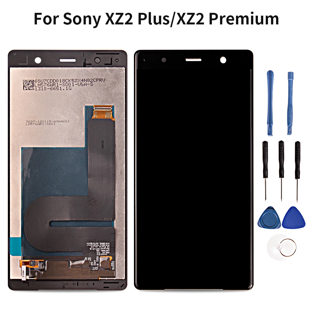 

5.8''LCD Display For Sony Xperia XZ2 Plus/ XZ2 Premium Dual H8166 LCD Display Touch Screen Digitizer Assesmbly Replacemet Part