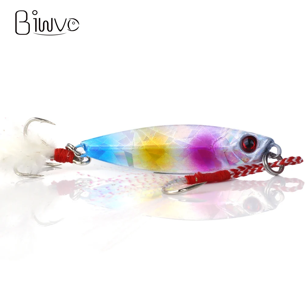 Biwvo Jig Ima 10 20 30 г приманка металлический жесткий воблер minnow зимняя рыболовная морская речная Товары для рыбалки жесткая приманка для плавания