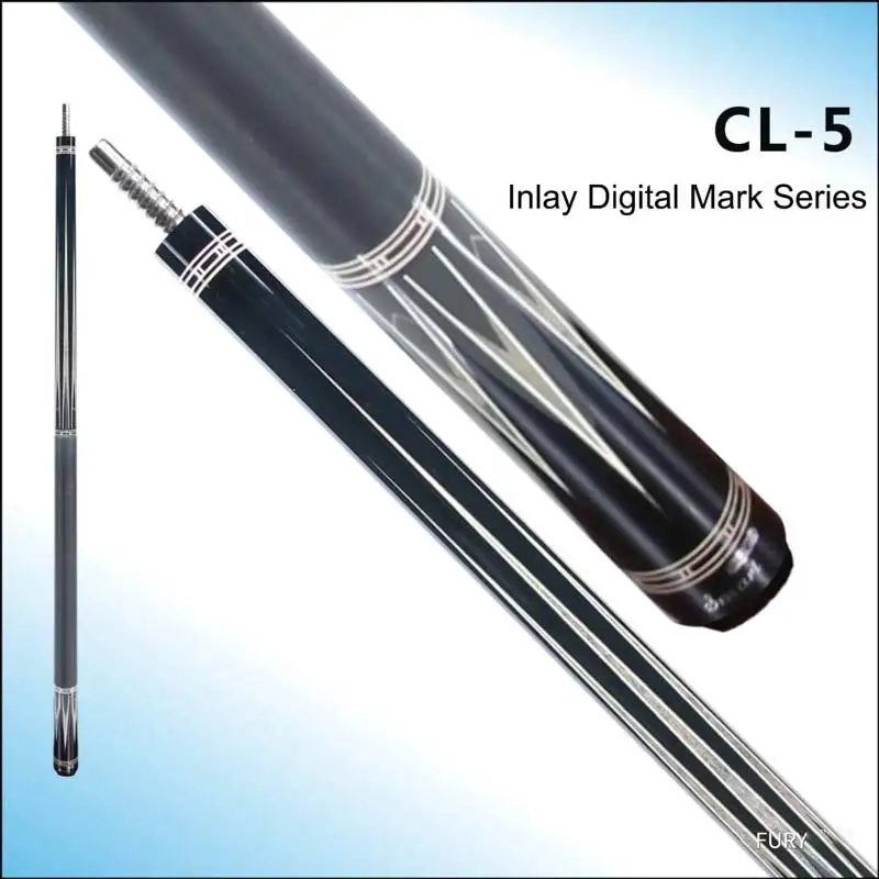 FURY Official Store CL-5 Pool Cue 13mm Tiger Everest Tip With Case Half Technologia HTE Shaft Professional Billiard Stick Kit