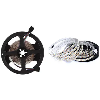 

5M 5050 SMD 150 LED String Light Strip RGB DC 12V with 5M SMD 2835 600 LEDs 12V 72W LED Lamp Strip Band Tube Lights
