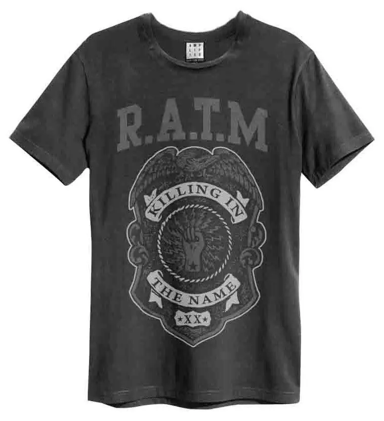 

Rage Against The Machine T Shirt Amplified Official Zack De La Rocha Tom Morello