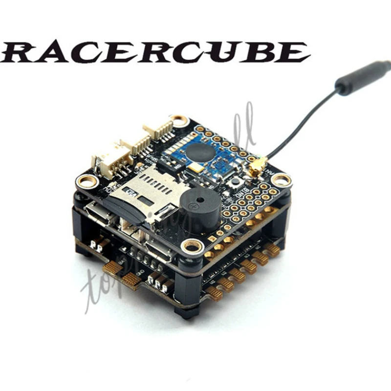 Высококачественный Контроллер полета Racercube 4 в 1 LittleBee 20A ESC Frsky 8CH PPM SBUS приемник F3 EVO