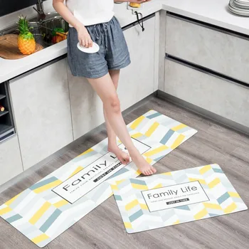 

New Household Simple Anti-Skid Bath Mat Blanket Floor Mat With Fast Water Absorption,Natural Diatom Carpet For Bathroom Kitchen