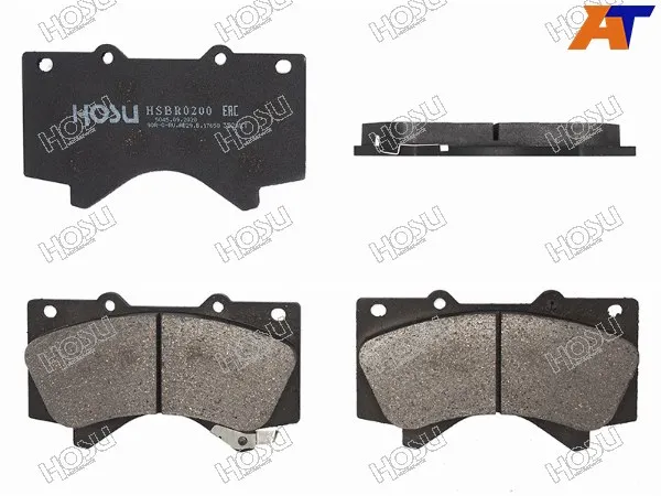 Колодки тормозные перед TOYOTA LAND CRUISER 200/LEXUS LX570 07- HOSU HSBR0200 PN1541 |
