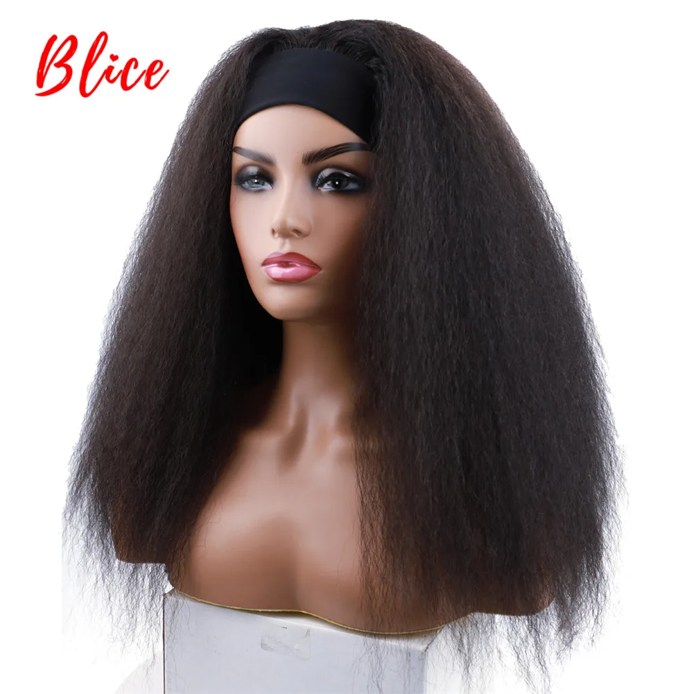 African american wigs with headbands Clearance